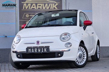 Fiat 500 1.2 Benz. Panorama Klimatyzacja Sprowadzony 108tyś/km